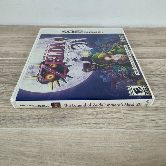 Legend of Zelda Majora’s Mask 3D Nintendo 3DS Complete Tested Works Great - Picture 3 of 4